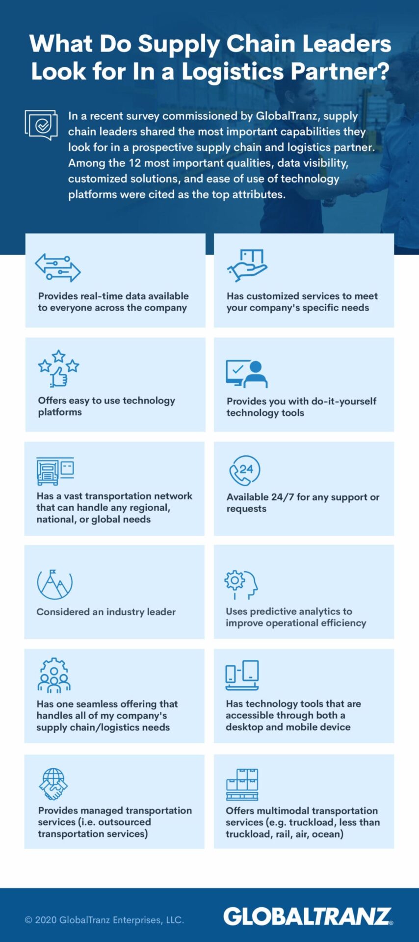 12 qualities supply chain leaders look for in a logistics partner