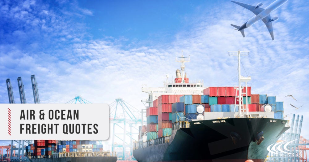 Air & Ocean Freight Quotes Cerasis