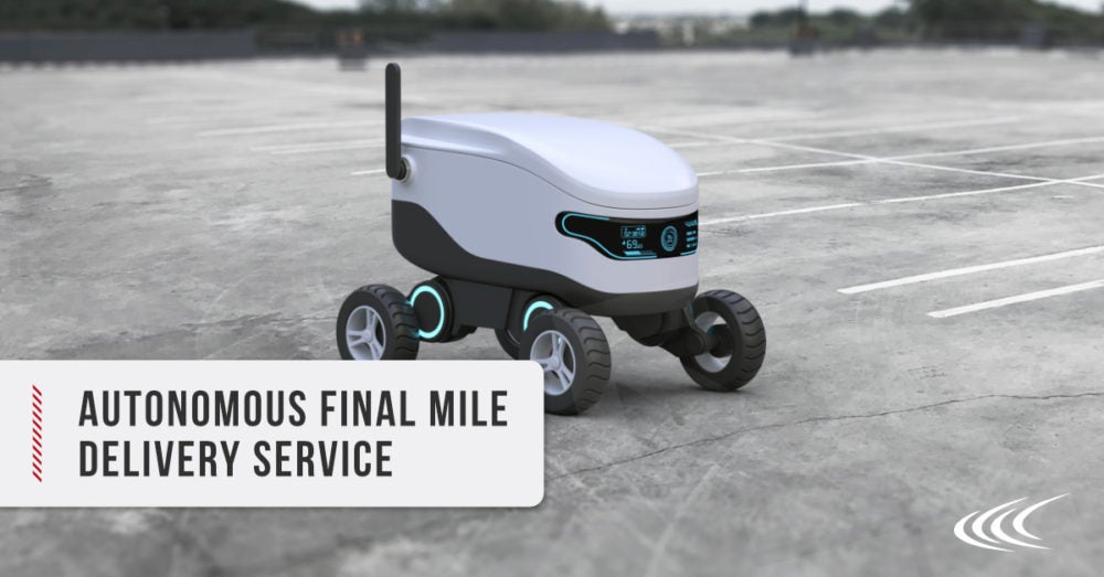 Autonomous Final Mile Delivery Service
