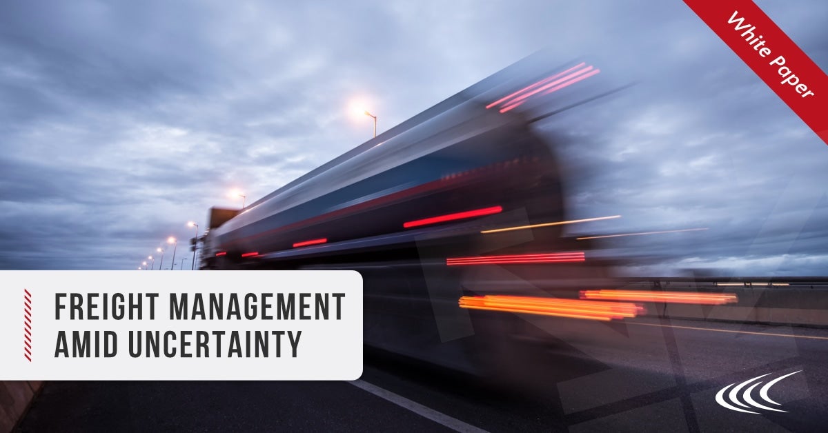 Freight Management Amid Uncertainty