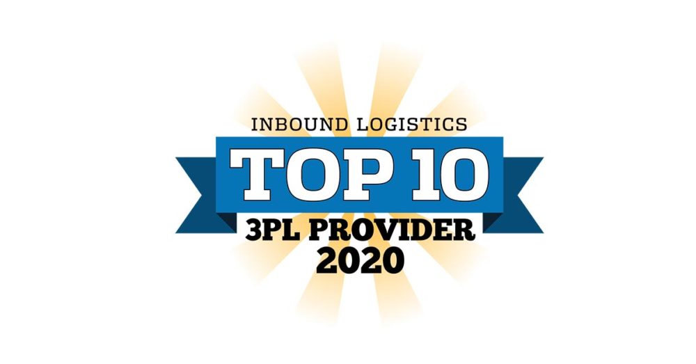 Inbound Logistics Top 10 3PL Provider