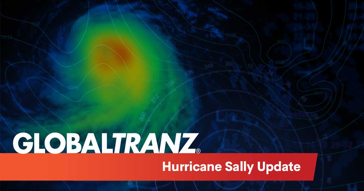 Path of Hurricane Sally. Graphic source: CNN