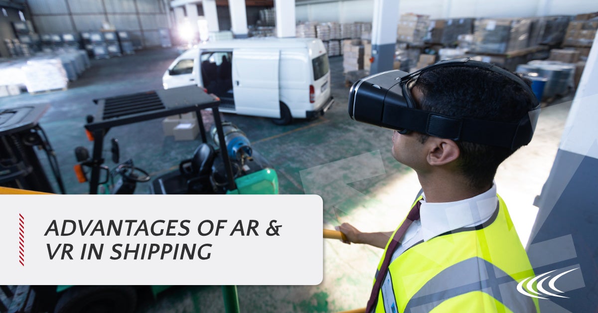 logistics and shipping AR and VR