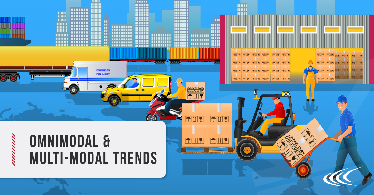 multi-modal shipping trends