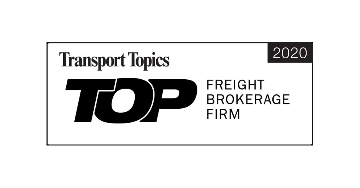 GlobalTranz Recognized as Top Ten Freight Brokerage for a Third Consecutive Year by Transport Topics