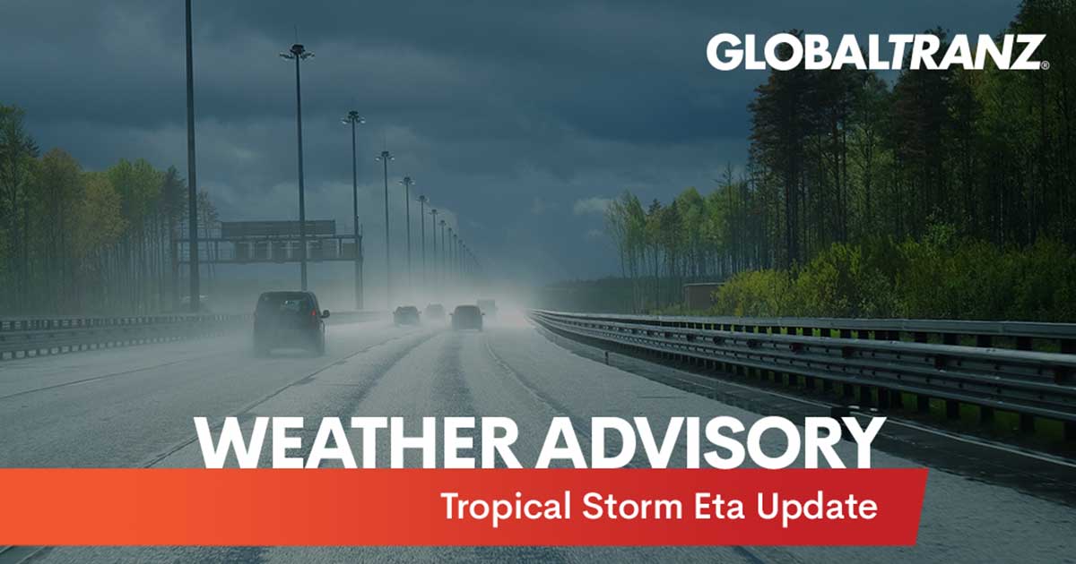 Tropical Storm Eta Weather Alert