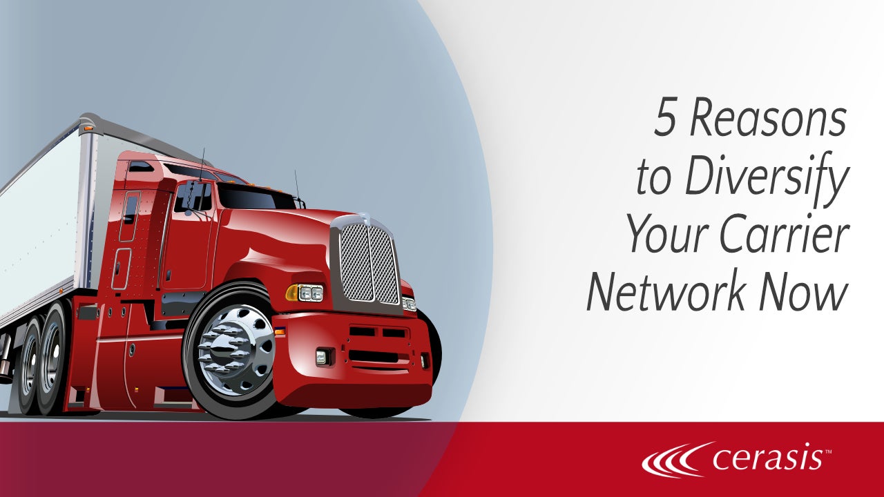Diversify Your Carrier Network