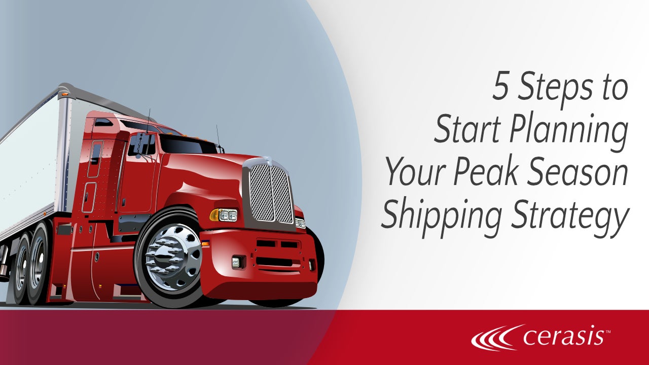 Peak Season Shipping Strategy